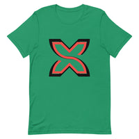 Double LS Logo'd Short-Sleeve Unisex T-Shirt